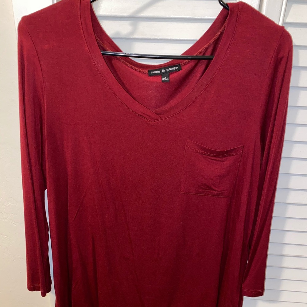 3/4 Length Sleeve Blouse
